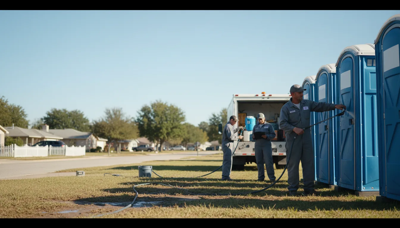Long-Term Portable Toilet Rental in Woden, IA near me